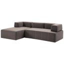 Ver imagem 1 de Sofá Decorativo 2 Módulos e 3 Encostos Happiness Linho Cinza - Gran Belo