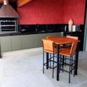 Ver imagem 3 de Banqueta Alta em Ferro e Madeira Artesanal no Estilo Industrial para Balcão de Cozinha Preta