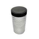 Ver imagem 3 de Pote Bon Gourmet Vidro Com Tampa Preta Label 11X22Cm 1,6L