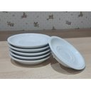 Ver imagem 7 de Kit Jogo Conjunto 6 Pires P/ Xícaras de Café e Chá - Porcelana Branca