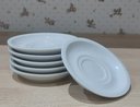 Ver imagem 3 de Kit Jogo Conjunto 6 Pires P/ Xícaras de Café e Chá - Porcelana Branca