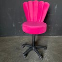 Ver imagem 3 de Cadeira Mocho Pétala Veludo Pink - In9 Decor