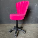 Ver imagem 2 de Cadeira Mocho Pétala Veludo Pink - In9 Decor