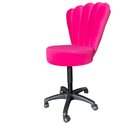 Ver imagem 1 de Cadeira Mocho Pétala Veludo Pink - In9 Decor