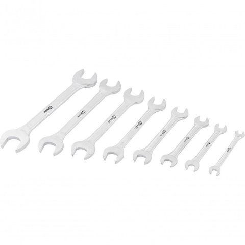 Jogo Chave Fixa 6-22mm Aço Carbono com 8 Peças Estojo Plásti