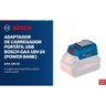 Carregador Adaptador Bateria Bosch P/ Celular Usb Gaa 18v-24 - 3