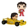 Kit Boneco Funko Pop! Ayrton Senna Mclaren + Lotus - 1