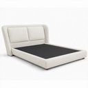 Ver imagem 2 de Cama Japonesa com Cabeceira Blind Seo Casal Facto Off White - Sallar Home