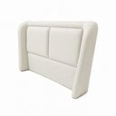Ver imagem 6 de Cama Japonesa com Cabeceira Blind Seo Casal Facto Off White - Sallar Home