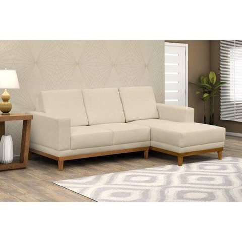 Sofá 3 Lugares com Chaise Cronus