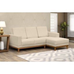 Sofá 3 Lugares com Chaise Cronus - 1 Sofá 3 Lugares com Chaise Cronus - 1