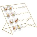 Ver imagem 3 de Suporte de Copos Ilhabela P/ 20un Dourado Decoração de Festas