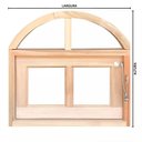 Ver imagem 5 de Janela de Madeira Vitro Basculante em Arco Padrão Cedro Batentes de 14 Cm-0.80(l)x0.60(a)