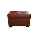 Ver imagem 2 de Puff de Couro Mp 5 - Conhaque com Brilho