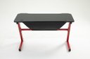 Ver imagem 1 de Mesa Gamer Pelegrin Pel-003P Preta e Vermelha Metal e MDF