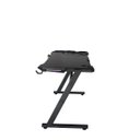 Ver imagem 2 de Mesa Gamer Led Pelegrin Pel-004P Preta Metal e MDF