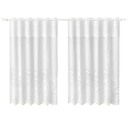 Ver imagem 1 de Cortina Renda Cozinha Tulipa Branca 2,00larg X 1,30alt