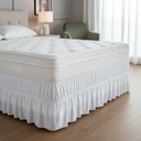 Ver imagem 5 de Saia para Cama Box Casal Queen: Branca