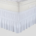 Ver imagem 4 de Saia para Cama Box Casal Queen: Branca
