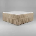 Ver imagem 7 de Saia para Cama Box Casal Queen: Caqui