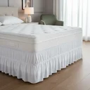 Ver imagem 5 de Saia para Cama Box Casal Padrão: Branca