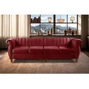 Ver imagem 2 de Sofá Realeza 4 Lugares Cor:suede Bordô 110
