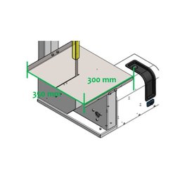 Serra Fita Elétrica Pro com Motor 1/3cv 280 Watts Anodilar - 7