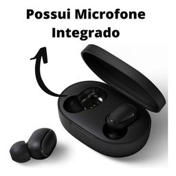 Fone de Ouvido Bluetooth Preto In-ear P/ Samsung J7 Prime - 3