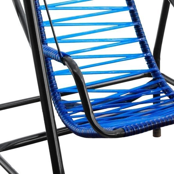 Cadeira Infantil de Balanço Azul - 3