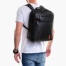 Mochila de Couro para Notebook 15.6 Bennemann Paris - Preto - 6
