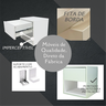 Mesa De Cabeceira Branca Trava Magnética Gaveta Falso Esq/ - 5