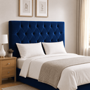 Ver imagem 3 de Cabeceira Casal King de Cama Box Estofada Eliana 195 cm Veludo