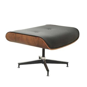 Puff Charles Eames Or Design Preto