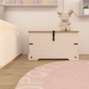 Ver imagem 1 de Baú Corona Mexicana Creme/carvalho