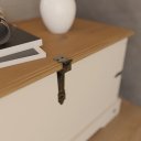 Ver imagem 7 de Baú Corona Mexicana Creme/carvalho