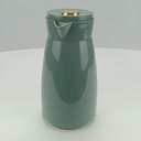 Ver imagem 4 de Garrafa Térmica Café Água Chá 26x13x13cm 1LITRO Plástico Verde Ampola Vidro Maison
