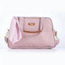 Ver imagem 1 de Bolsa Maternidade Média Mescla Rosa - Hug