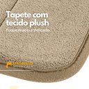 Ver imagem 5 de Kit 2 Tapetes Banheiro Lavabo Piso Saída Box Antiderrapante - Bege