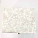 Ver imagem 5 de Caixa Decorativa Branca Cinza Courino 13x26x20cm Decoração