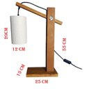 Ver imagem 2 de Luminária El13 de Mesa Articulável em Madeira