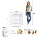 Ver imagem 6 de Cômoda com 4 Gavetas 90cm Integrato Branco
