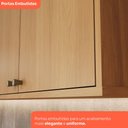 Ver imagem 7 de Cozinha Compacta Venaly 5 Portas 2 Gavetas com Tampo Cinamomo/Off White - Henn