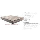 Ver imagem 6 de Conjunto Box Baú Queen: Colchão Espuma Paropas D45 Pasquale Plus Gray + Base Crc Suede Black (