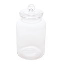 Ver imagem 1 de Porta Mantimento de Vidro Transparente com Tampa de Vidro 1,6 L Arena Casa Del Grande
