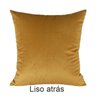 Kit 2 Capas para Almofada Drapeada em Veludo Quadrada 50x50 Várias Cores - 5