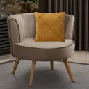 Ver imagem 2 de Kit 2 Capas para Almofada Drapeada em Veludo Quadrada 50x50 Várias Cores