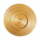 Ver imagem 1 de Sousplat em Capim Dourado Fundido