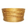 Cesto Aberto em Capim Dourado Trançado - 1