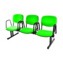 Ver imagem 1 de Cadeira em Longarina para Auditórios Linha Hotel Verde