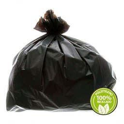 Saco de Lixo 100 Litros Preto Reforçado 100un - 2